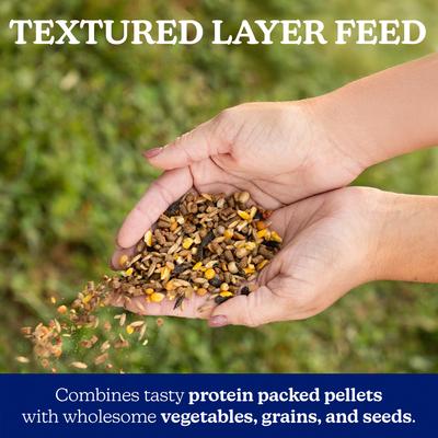 Show full view: Nutrena NatureWise Harvest Blend 18% Protein Layer Chicken Feed, 40-lb bag slide 4 of 8