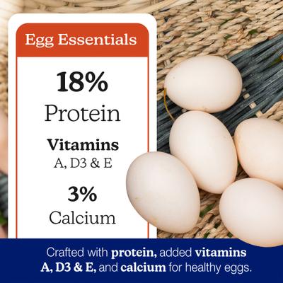 Show full view: Nutrena NatureWise Harvest Blend 18% Protein Layer Chicken Feed, 40-lb bag slide 4 of 10