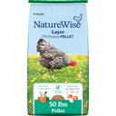 Nutrena NatureWise Layer 17% Protein Pellet Chicken Feed, 50-lb bag