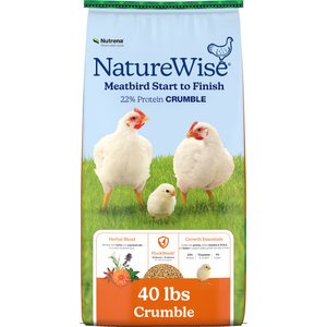 Nutrena NatureWise Meat Bird 22% CR Farm Feed, 40-lb bag
