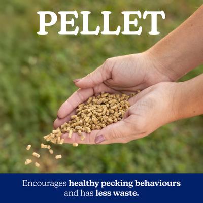 Show full view: Nutrena NatureWise Hearty Hen Soy-Free 18% Protein Pellet Chicken Feed, 40-lb bag slide 5 of 11