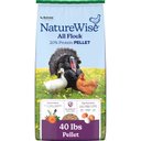 Nutrena NatureWise All Flock 20% Protein Pellet Chicken Feed, 40-lb bag