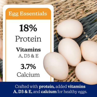 Show full view: Nutrena NatureWise Hearty Hen Soy-Free 18% Protein Pellet Chicken Feed, 40-lb bag slide 4 of 11