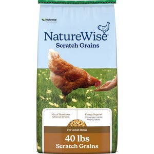Nutrena NatureWise Chicken 7.5% Protein Scratch Grains, 40-lb bag