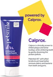 Petsmile Professional Rotisserie Chicken Flavor Dog Toothpaste, Small, 2.5-oz tube slide 2 of 6