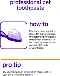 Petsmile Professional Say Cheese Flavor Dog & Cat Toothpaste, 4.2-oz tube slide 2 of 6