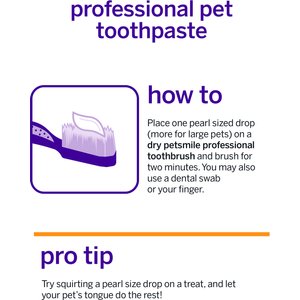 Petsmile Professional Say Cheese Flavor Dog & Cat Toothpaste, 4.2-oz tube