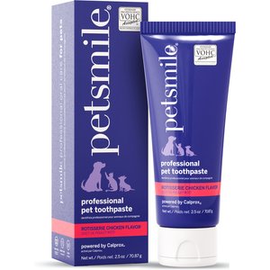Petsmile Professional Rotisserie Chicken Flavor Dog Toothpaste, Small, 2.5-oz tube