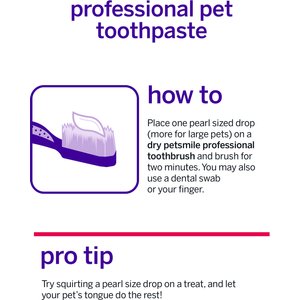 Petsmile Professional Rotisserie Chicken Flavor Dog Toothpaste, 4.2-oz tube