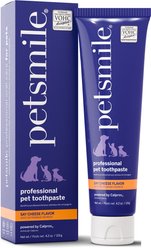 Petsmile Professional Say Cheese Flavor Dog & Cat Toothpaste, 4.2-oz tube