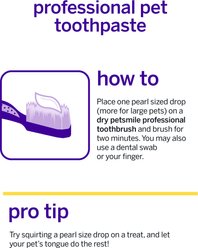 Petsmile Professional Natural London Broil Flavor Dog Toothpaste, 2.5-oz tube slide 2 of 6