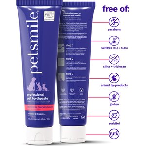Petsmile Professional Rotisserie Chicken Flavor Dog Toothpaste, 4.2-oz tube