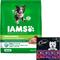 Show in main carousel: Iams Proactive Health MiniChunks Small Kibble Chicken & Whole Grain Dry Food + Cesar Classic Loaf in Sauce Beef Recipe, Filet Mignon, Grilled Chicken, & Porterhouse Steak Flavors Variety Pack Wet Dog Food slide 1 of 9