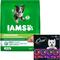 Show in main carousel: Iams MiniChunks Small Kibble High Protein Dry Food + Cesar Classic Loaf in Sauce Beef Recipe, Filet Mignon, Grilled Chicken, & Porterhouse Steak Flavors Variety Pack Dog Food slide 1 of 9
