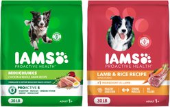 Iams MiniChunks Small Kibble High Protein + Lamb & Rice Recipe Dry Dog Food