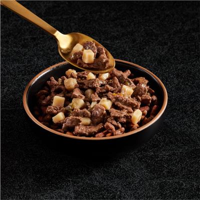 Show full view: Cesar Home Delights Slow Cooked Chicken & Vegetables & Beef Stew Variety Pack Food Trays + Iams MiniChunks Small Kibble Dry Dog Food slide 4 of 10