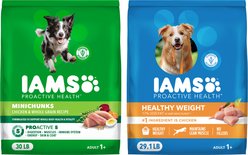 Iams MiniChunks Small Kibble + ProActive Health Healthy Weight Dry Dog Food