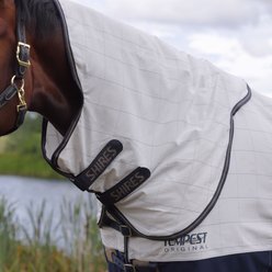 Shires Equestrian Products Tempest Original Summer Horse Shield Set, White, 84-in slide 2 of 8