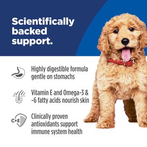 Hill's Science Diet Puppy Sensitive Stomach & Sensitive Skin Salmon & Brown Rice Recipe Dry Dog Food, 13-lb bag