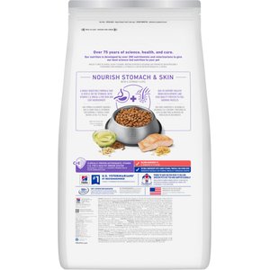 Hill's Science Diet Puppy Sensitive Stomach & Sensitive Skin Salmon & Brown Rice Recipe Dry Dog Food, 13-lb bag