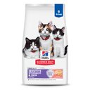 Hill's Science Diet Kitten Sensitive Stomach & Sensitive Skin Salmon & Brown Rice Recipe Dry Cat Food, 6-lb bag