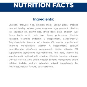 Hill's Science Diet Adult Sensitive Stomach & Sensitive Skin Small Breed & Mini Breed Chicken Recipe Dry Dog Food, 15-lb bag