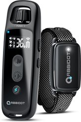 ABBIDOT T30 Waterproof 3300-ft Remote Dog Training Collar, Black