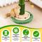 Show in main carousel: HOMAGICO Indoor 45-in Sherpa Cat Scratcher with Sisal Rope, Interactive Ball, Self Groomer & Hanging Ball, Green slide 4 of 7