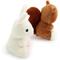 Show in main carousel: Giftable World Nestlings Rabbit & Squirrel Plush Dog Toys, Multi, 6-in, 2 count slide 2 of 2
