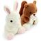 Show in main carousel: Giftable World Nestlings Rabbit & Squirrel Plush Dog Toys, Multi, 6-in, 2 count slide 1 of 2