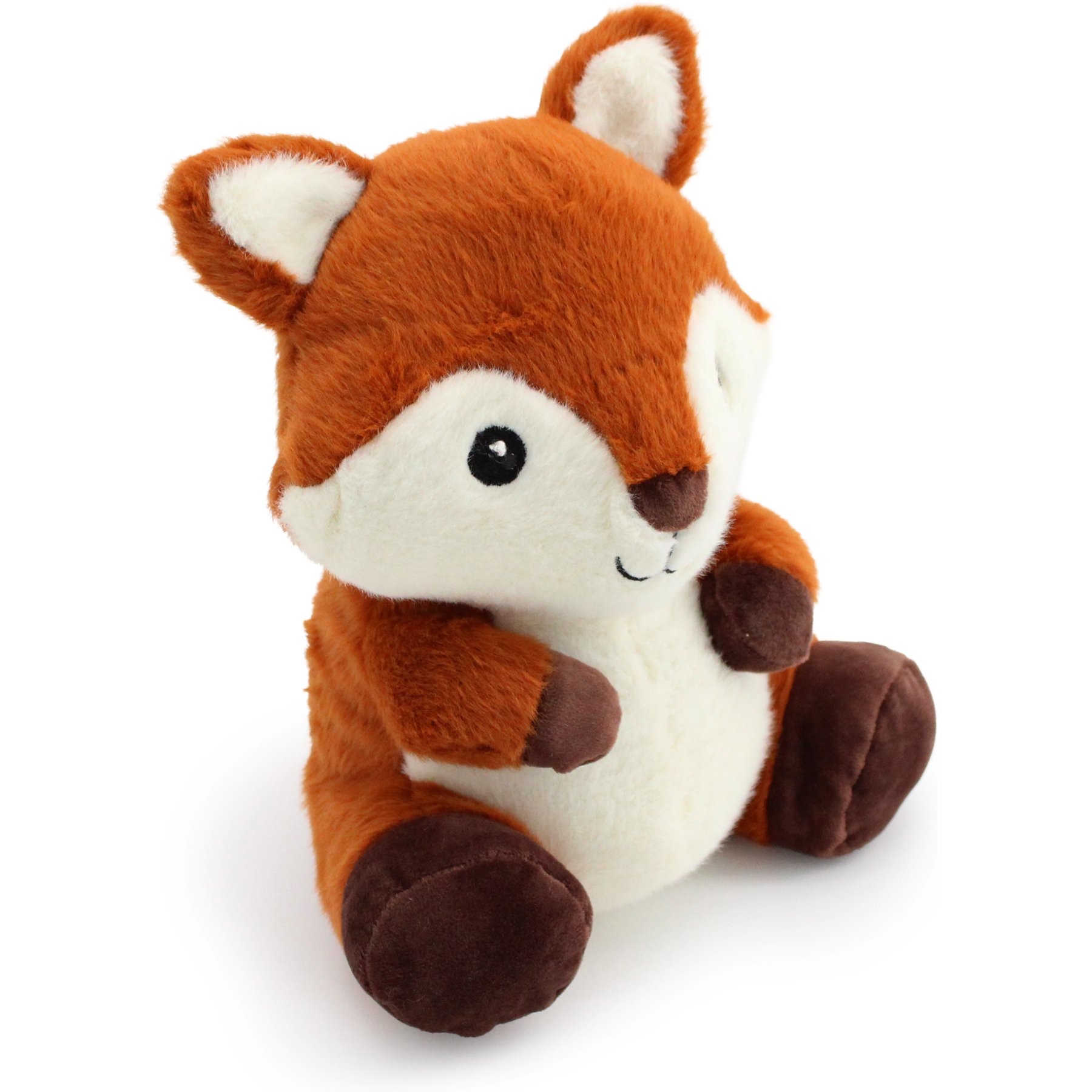 Giftable World Jumbo Finn Fox Plush Dog Toy, Multi, 8-in