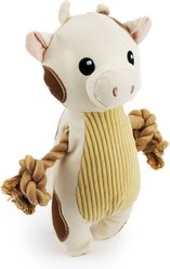 Giftable World Canvy Cow Plush Dog Toy, Multi, 9-in slide 1 of 2