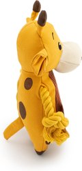 Giftable World Canvy Giraffe Plush Dog Toy, Orange, 9-in slide 2 of 2