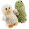 Show in main carousel: Giftable World Lily Frog & Puddles Duck Plush Dog Toys, Multi, 4.5-in, 2 count slide 1 of 4