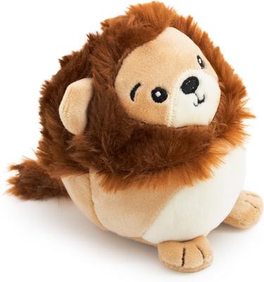 Show full view: Giftable World Jungle Pals Lion, Tiger & Monkey Plush Dog Toys, Multi, 3.5-in, 3 count slide 7 of 8