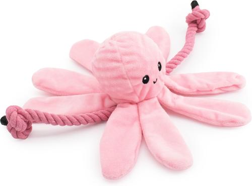 Show full view: Giftable World Itty Bitty Octopus Plush Dog Toys, Multi, 7-in, 2 count slide 6 of 7