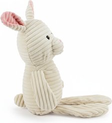 Giftable World Bunny Plush Dog Toy, Ivory, 8.5-in slide 2 of 2