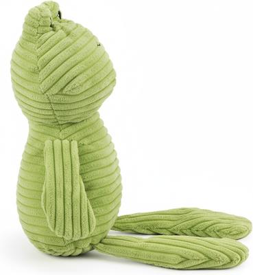 Show full view: Giftable World Frog Plush Dog Toy, Green, 8.5-in slide 2 of 2