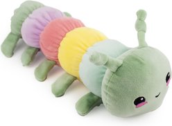 Giftable World Snugglepillar Caterpillar Plush Dog Toy, Multi, 13-in