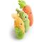 Show in main carousel: Giftable World Farmers Market Veggies Plush Dog Toys, Multi, 4-in, 3 count slide 2 of 8