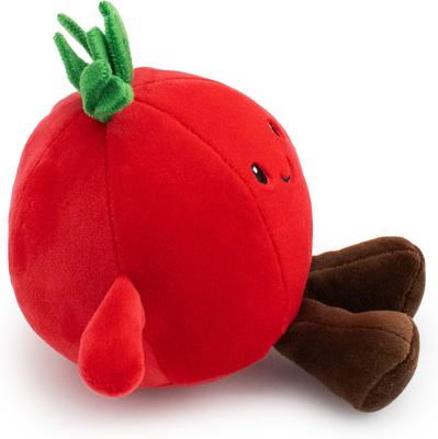 Show full view: Giftable World Caby's Treats Broccoli & Tomato Plush Dog Toys, Multi, 6-in, 3 count slide 4 of 4