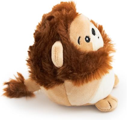 Show full view: Giftable World Jungle Pals Lion, Tiger & Monkey Plush Dog Toys, Multi, 3.5-in, 3 count slide 8 of 8