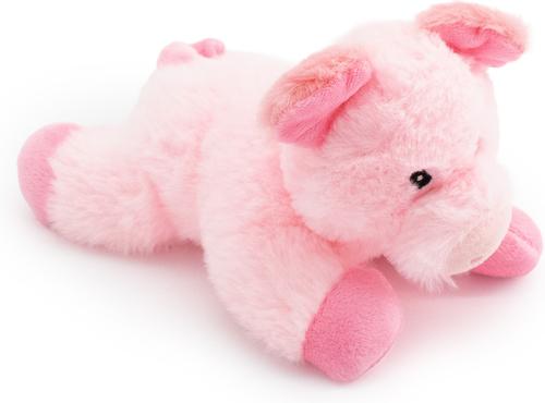 Show full view: Giftable World Wee Pig & Lamb Plush Dog Toys, Multi, 7-in, 2 count slide 4 of 6