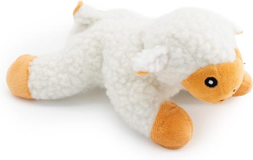 Show full view: Giftable World Wee Pig & Lamb Plush Dog Toys, Multi, 7-in, 2 count slide 3 of 6