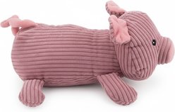 Giftable World Corduroy Lying Pig Plush Dog Toy, Pink, 12-in slide 2 of 2