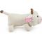 Show in main carousel: Giftable World Corduroy Lying Cow Plush Dog Toy, Ivory, 12-in slide 2 of 2