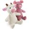 Show in main carousel: Giftable World Corduroy Farm Pig & Cow Plush Dog Toys, Multi, 7-in, 2 count slide 1 of 5
