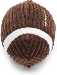 Giftable World Corduroy Football Plush Dog Toy, Brown, 9-in slide 2 of 2