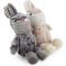 Show in main carousel: Giftable World Two Tone Cuddle Bunny Plush Dog Toys, Multi, 7-in, 2 count slide 1 of 6
