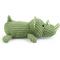 Show in main carousel: Giftable World Corduroy Lying Rhino Plush Dog Toy, Green, 12-in slide 2 of 2